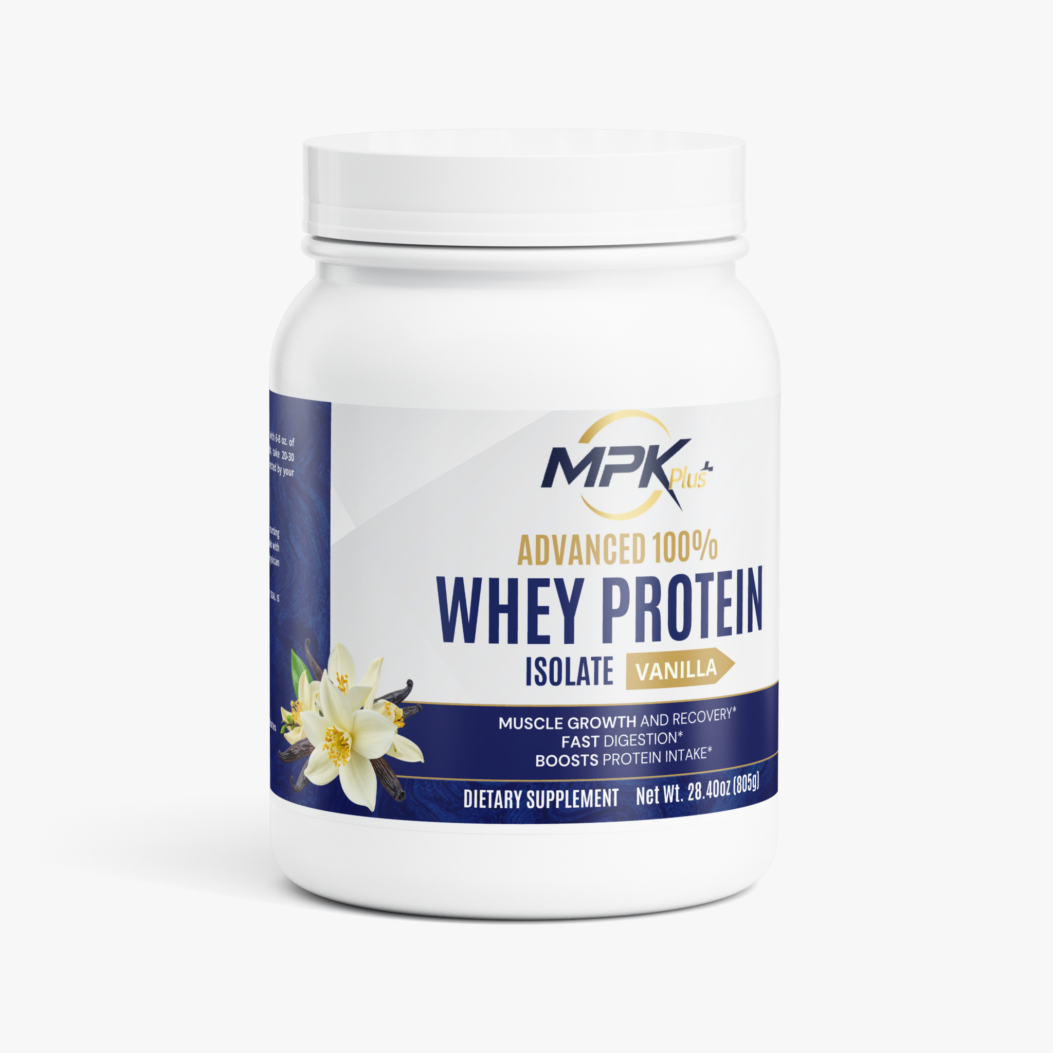 Advanced 100% Whey Protein Isolate (Vanilla)