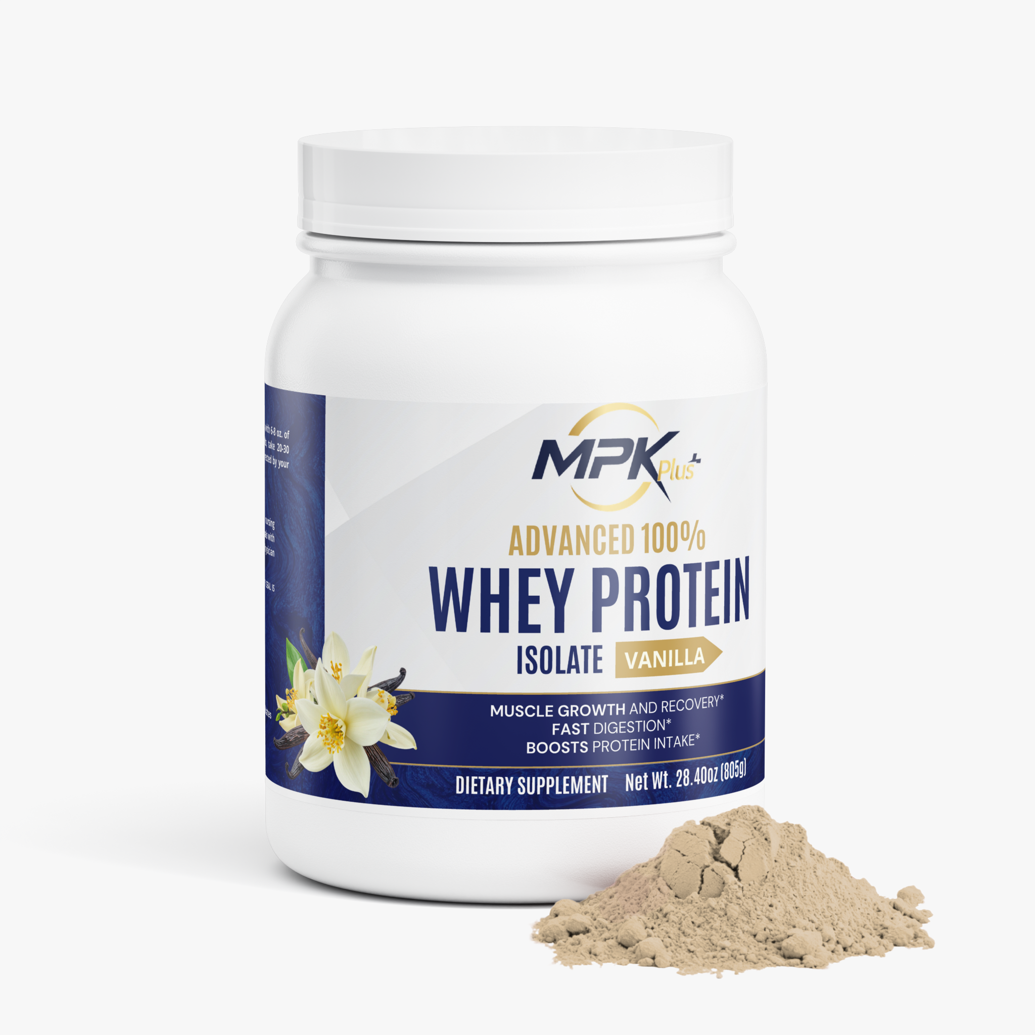 Advanced 100% Whey Protein Isolate (Vanilla)