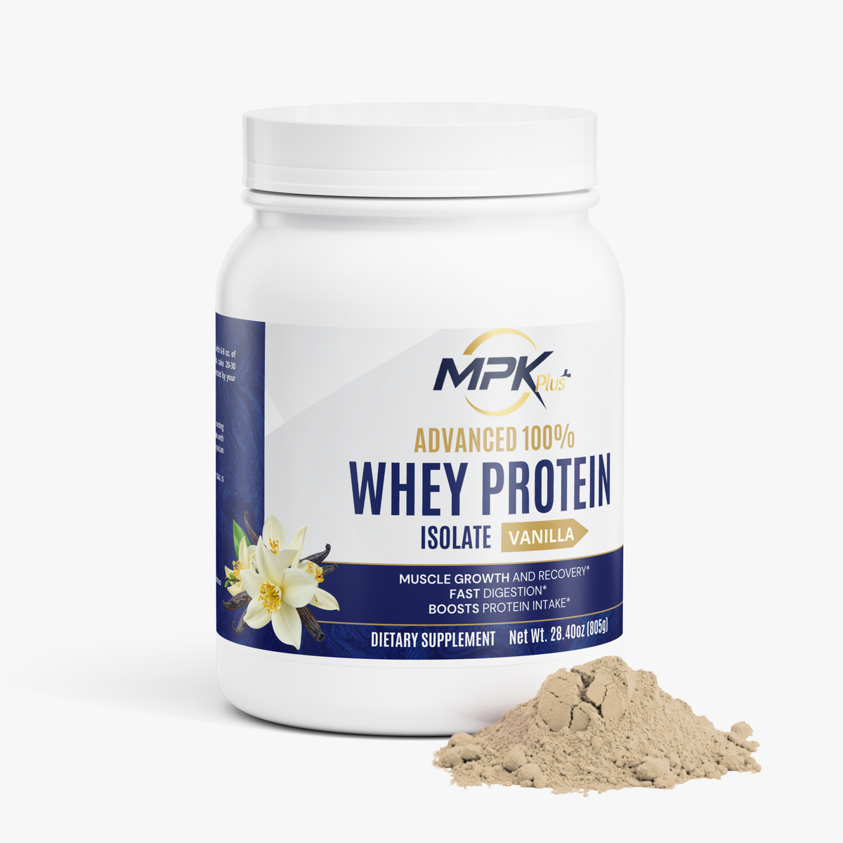 Advanced 100% Whey Protein Isolate (Vanilla)